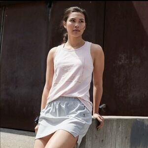 CALIA Women’s Heather Gray Athletic Skort Skirt Size S